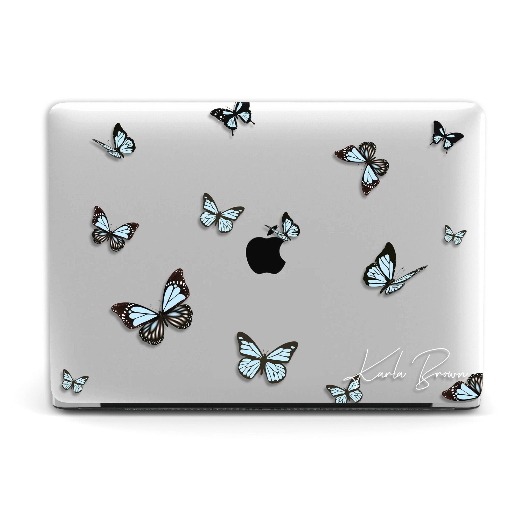 Tropical Tiger Aesthetic MacBook Case, Custom Name Case, Free