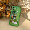 Aesthetic Summer Painting Phone Green Clear Case