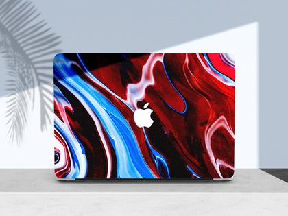 Blue Bloods, Macbook Hard Cover, Personalized Liquid Art case - MinimalGadget