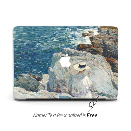 Childe Hassam Art, Macbook Case Personalized, The South Ledges - MinimalGadget