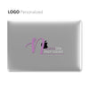 Company Logo Custom Macbook Hard Case Matte, Clear Case, blue black Pink