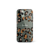 Custom Name Leopard Fashion Phone Clear Case