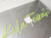 Custom Personalized Name Clear Macbook Case