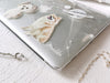 Custom Pet Portrait Macbook Case, Hand illustrated Dog Cat Portrait CLEAR CASE