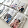 Custom Portrait iPhone Case for Family Couple, Hand illustrated Clear CASE