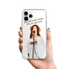 Custom Your idols Photo iPhone Case, Hand illustrated Clear Cover