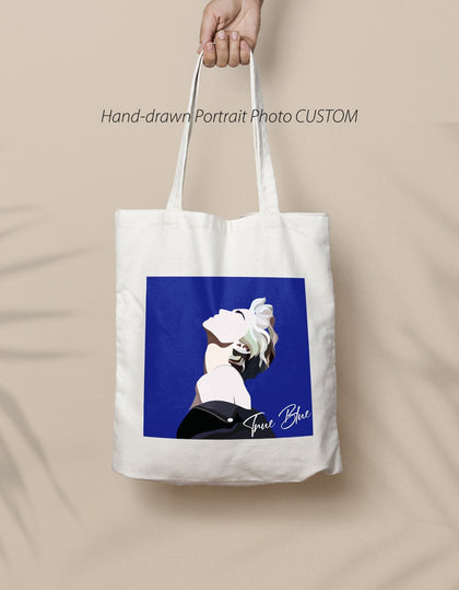 Custom Your idols Photo Tote Bag for Taylor Swift evermore - MinimalGadget