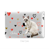 Custom Your Pet Portrait Macbook Case, Hand illustrated Dog Cat Photo CLEAR CASE