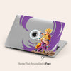 Dragon Ball Super Saiyan, Macbook Clear Hard Case, Anime Custom Name