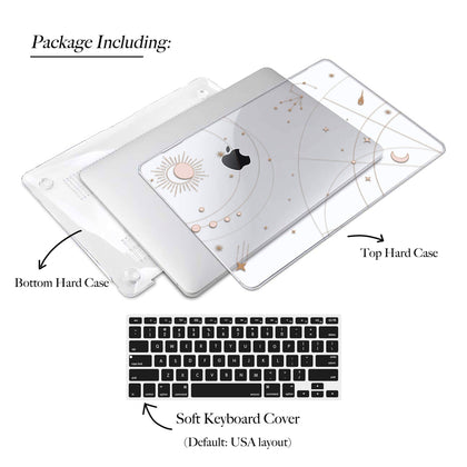 Esoteric Celestial Macbook Clear Case, Matte Case - MinimalGadget