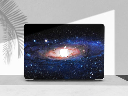 Galaxy Space Macbook Hard Cover, Personalized Nature Art case - MinimalGadget