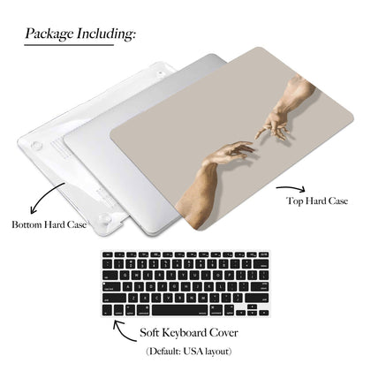 God Hand Minimal Style Macbook Hard Cover - MinimalGadget