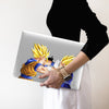 Goku vs Vegeta, Dragon Ball Super Saiyan, Macbook Clear Hard Case , Anime Custom Name