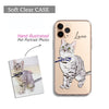 Hand-illustrated, Realistic, Pet Portrait Custom iPhone Case