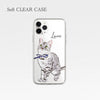 Hand-illustrated, Realistic, Pet Portrait Custom iPhone Case