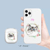 Hand-illustrated, Realistic, Pet Portrait Custom iPhone Case