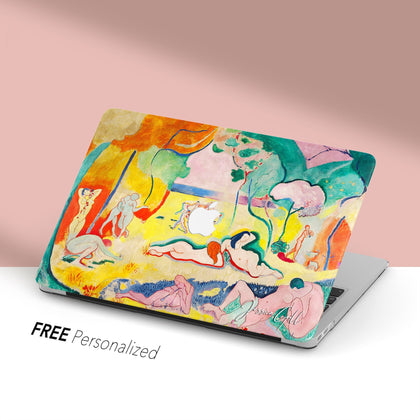 Henri Matisse Painting, Macbook Case Personalized, 'Joy of Life' - MinimalGadget