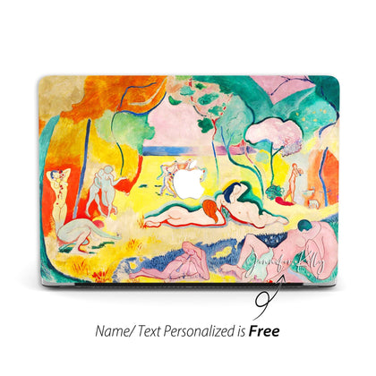 Henri Matisse Painting, Macbook Case Personalized, 'Joy of Life' - MinimalGadget