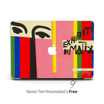 Henri Matisse Painting, Macbook Case Personalized name - MinimalGadget