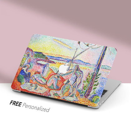 Henri Matisse Painting, Macbook Hard Case Personalized, ’Luxe, calme et volupté‘ - MinimalGadget