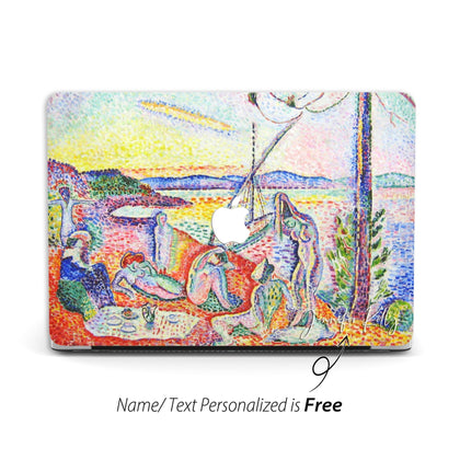 Henri Matisse Painting, Macbook Hard Case Personalized, ’Luxe, calme et volupté‘ - MinimalGadget