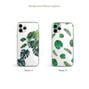 Meowstera! CUSTOM Your Cat with Watercolor Monstera, iPhone Clear Case