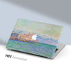Monet Painting Macbook Case Personalized Name, Impressionism