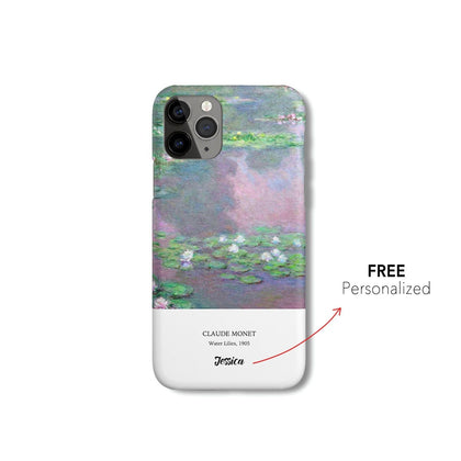 Monet Painting Phone Case, Water Lilies, Personalized SOFT Case - MinimalGadget