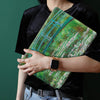 Monet Painting, the Footbridge, Macbook Case Personalized Hard Cover