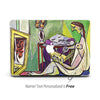 Pablo Picasso Painting, Macbook Case Personalized Name, 'The Muse'