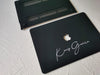 Personalized BLACK Macbook Hard Case