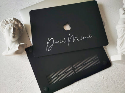 Personalized BLACK Macbook Hard Case - MinimalGadget