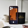 Personalized Camera Clear Coffee Phone Case