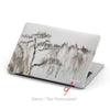 Personalized Oriental Ink Watercolor Pine Tree Mountain Landscape Macbook Matte CASE