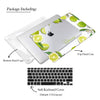 Personalized Summer Lemon, Macbook Clear Case