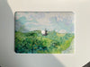 Personalized Van Gogh Macbook Case Hard Cover, Green Wheat Fields Painting