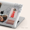 Personalized Your Photo Collage, Macbook Clear Case Memorial Gifts for couple baby pets