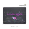 Schroedinger’s Cat Macbook Black Matte Case, Cyberpunk Quantum Mechanic