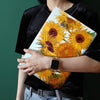 Sunflowers Van Gogh Painting, Macbook Case Hard Cover, Custom Name Case