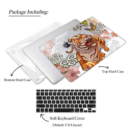 TIGER YEAR Macbook Clear Case, Black Matte Case - MinimalGadget