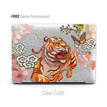 TIGER YEAR Macbook Clear Case, Black Matte Case - MinimalGadget