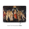 Vintage Painting Primavera, Macbook Case Personalized Hard Cover