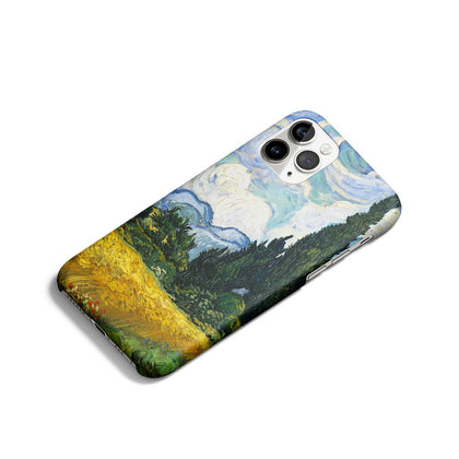 Wheat Field Cypresses Van Gogh Painting Phone Case - MinimalGadget